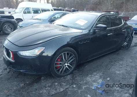 2017 Maserati Ghibli S Q4 z USA, uszkodzony, nr VIN ZAM57RTA3H1228960